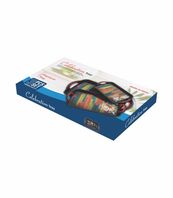 Lunch Box Packaging Boxes manufactured by Pramukh Packaging using premium duplex board with custom offset printing for plastic, stainless steel, and insulated lunch boxes.